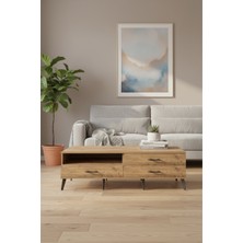 Aura Çam Tv Ünitesi: Tek Raflı, 3 Çekmeceli, Şık Tasarım (176CM)