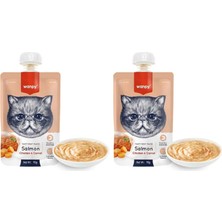 Wanpy Taze Somonlu&tavuklu Kedi Et Ezmesi 90 gr 2li Paket