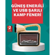 Alev Efektli Güneş Enerjili Lamba – Su Geçirmez - SA002G-6F9D43