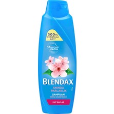 Vento Store Blendax Anında Parlaklık ve Yumuşaklık Kiraz Çiçeği Özlü Şampuan, 500 ml
