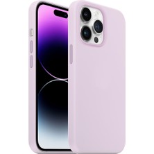 Vento Store Buff iPhone 14 Pro Max Rubber Fit Kılıf Silikon Kılıf, Ipeksi Dokunuş Hisli, Tam Koruyuculu Darbe Ön