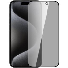 Ally Iphone 15 3D Full Privacy Gizlilik Cam Ekran Koruyucu ANTI-SPY-(5775) - SA002G-6FSK72