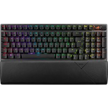 Asus Rog Strıx Scope Iı 96 Wl/nx Snow/pbt/uk Wıreless Klavyesi 3 Farklı Bağlantı Türkçe Tuş Dizilimi