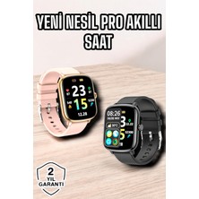 Yeni Nesil Akıllı Saat Arama Bildirimleri Uyku & Kalp Atış Takibi - SA002G-6F5TU1