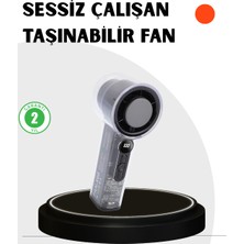Kompakt Dijital Ekranlı Fan | 100 Seviye Hız + Sessiz Çalışma - SA002G-6F8B40