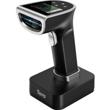 Tera Pro 1d 2d Qr Barkod Tarayıcı Kablosuz: Dijital Ayar Ekranı ve Tuş Takımı ve Güç Anahtarı ile 26