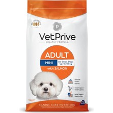 Vetprive Dog Adult Mini With Salmon 3 kg