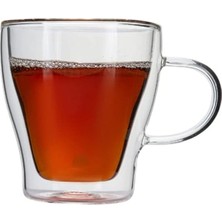 Vento Store Jumbo Glory Double Wall 150 ml 2'li Kulplu Bardak