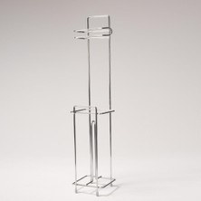 Efe Mark Premium Serisi Paslanmaz Yedekli Wc Kağıtlığı Krom