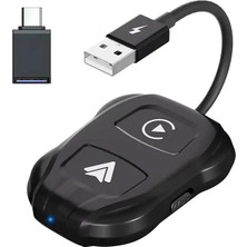 Ally Iphone-Android Kablosuz Carplay 5ghz Adaptör Çevirici -Youtube Netflix Tiktok - SA002G-6ESM3