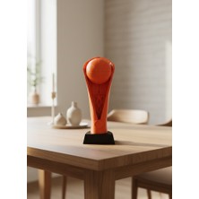 Turuncu Kupa 23CM Basketbol Temalı Dekoratif Ödül Biblosu - SA002G-6FCUT8