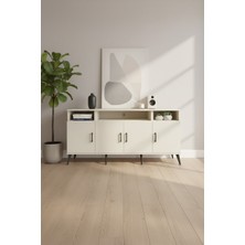 Aura Konsol 6 Raflı 4 Kapaklı 176 cm - Aytaşı Konsol