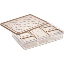 8 Parçalı Piknik, Kahvaltı ve Gıda Saklama Kabı (NVE135)