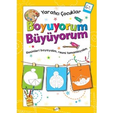 Kukla Yayınları Yaratıcı Çocuklar - Boyuyorum Büyüyorum (6+ Yaş)