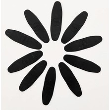 Joes 10 Adet Siyah Medium Saz Mızrabı - Orta Sertlikte Tezene Vural