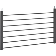 Shop A Way Otomatik Kapanır German Style Güvenlik Kapısı Uzatma (Koyu Gri, 45 Cm)