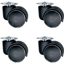 Shopwave Bürosit Plastik Tablalı Teker - 50MM HKS151 - 4 Adet