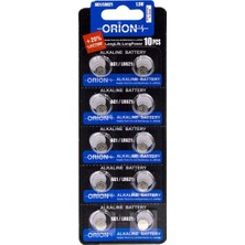 Shop A Way Orion Ag1 LR621 364A 1.5V Alkalin Pil 10'lu Paket