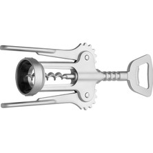 Shop A Way Zwilling Sommelier Çift Kollu Şarap Açacağı, Nikel, Parlak Metal