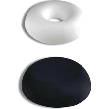 Shop A Way Ortopedik Oturma Simidi Basur Minderi Oturma Minderi Oturma Simidi Yastığı Pu Visco, , Siyah, Standa