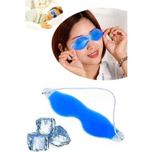 Shop A Way Jel Göz Terapi Maskesi, Sıcak Soğuk Göz Masaj Bandı, Göz Morluk Kırışıklık Rahatlatıcı Dinlendirici