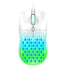 Shop A Way Aula S11 Pro 3600DPI Rgb Optik Mouse Yeşil