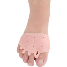 Shop A Way Ecoform Silikon Ayak 5 Parmak Ayırıcı Koruyucu Ayak Gömleği Geçmeli 1 Çift Ten