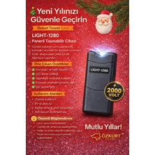 Özkurt Ticaret MF-1280 Şarjlı El Feneri Koruma Cihazı 2000V