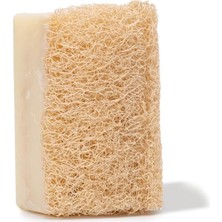 Shop A Way 'scrub Doğal Kabak Lifli Keçi Sütlü Sabun - Shea Yağı Ile Zenginleştirilmiş Nem Bombası 130 gr