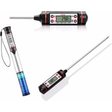 Shop A Way Mutfak Termometresi Dijital Termometre Gıda Termometresi 300 C Ölçüm (Kaliteli) Özel Kutulu
