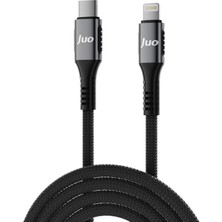 Shop A Way Livx Horizontal 20W Type C To Lightning iPhone iPad Hızlı Şarj ve Data Kablosu Space Gray Brt (2 Met