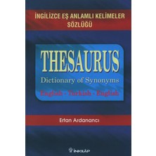İnkılap Kitabevi Ingilizce Eş Anlamlı Kelimeler Sözlüğü-Thesaurus
