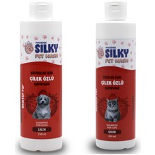 Shop A Way Silkypetwash - Köpek ve Kedilere Özel Doğal Çilek Özlü Şampuan - 250ML