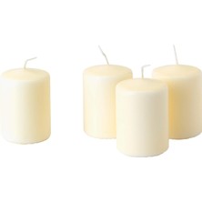 Shop A Way Ikea Hemsjö 4lü Blok Mum Seti Ucuz Beyaz Natürel 8 cm Skimmer Için Pö