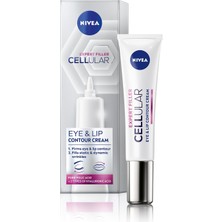 Shop A Way Nıvea Cellular Expert Filler Yaşlanma Karşıtı Göz & Dudak Kremi 15 Ml, Hyaluronik Asit, Folik Asit