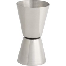 Shop A Way Jingyi Kokteyl Jigger, 20/40 ml Paslanmaz Çelik Kokteyl Jigger Çift Kafa Ölçüm Kabı Ons Alkol Ölçüm