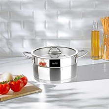 Silver Mat Trend 24 cm Derin Tencere