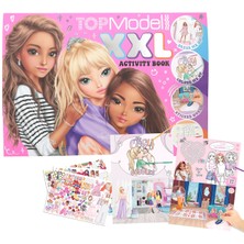 Top Model Topmodel Xxl Aktivite Kitabı 42X30 cm | Boyama Defter, Sticker, Bulmaca | Kız Çocuk