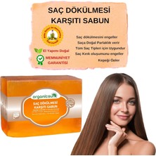 Shop A Way Organicsun Doğal Saç Dökülmesi Karşıtı Sabun 140 gr Tüm Saç Tipleri Için Kepek Karşıtı