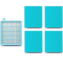 Shop A Way Popüler Hepa Filtre Seti + 4 Adet Sünger Fc 9323-07 ile Uyumlu