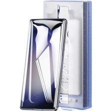 Shop A Way Constraın Galaxy S23 Ultra ile Uyumlu ve S22 Ultra ile Uyumlu Kolay Uygulama Aparatlı 3D Tam Kaplaya