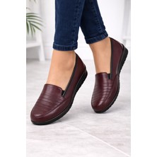 Emil Shoes Içi Hakiki Deri Kışlık Taban Tam Ortopedik Topuk Jelli Siyah Anne Ayakkabısı