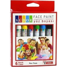 Shop A Way Yüz Boyası 6’lı YB01 Çok Renkli