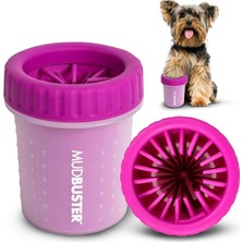 Shop A Way Dexas Mudbuster Köpek Patisi Temizleyici, Taşınabilir, Küçük, Fuşya