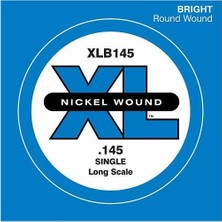 Shop A Way D'addario XLB145 Tek Tel (Beden: Xl) Nikel Sargı 145 Long Scale