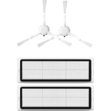 Shop A Way Vacuum Mop 1c/2c/ F9 Uyumlu Yedek Hepa Filtre ve Yan Fırça-4 Parça