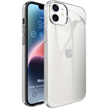 Shop A Way iPhone 12 Için Kılıf Non Yellowing Sararma Önleyici Kristal Şeffaf [iphone 12 ile Uyumlu Kılıf - Şef