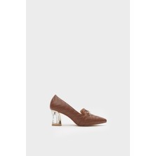 Milaya Shoes Nares Dolgu Topuklu Ayakkabı