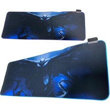 Shop A Way 80X30CM Büyük Boy Xxl Ritim Desenli Mousepad Işıklı Mouse Pad