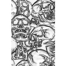 3D Doku Kalıbı - Skulls